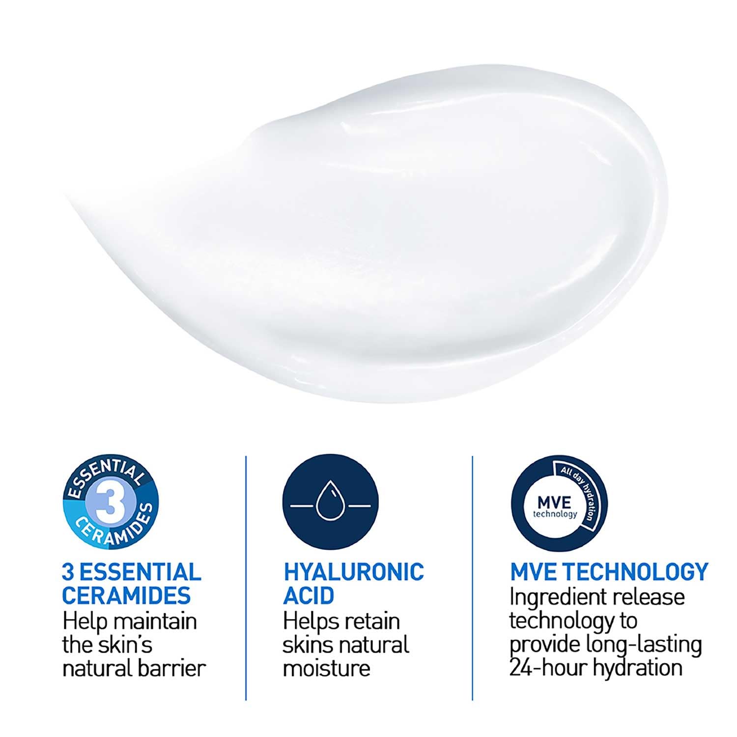 CeraVe Moisturizing Cream For Dry To Very Dry Skin - Formulated with 3 Essential Ceramides And Hyaluronic Acid | Non-Comedogenic Moisturizer For Face and Body