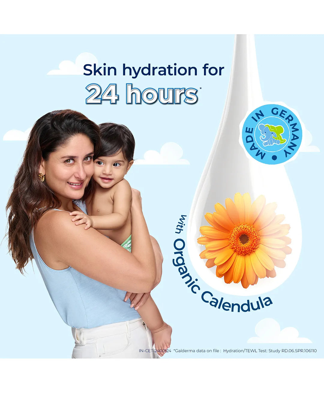 Cetaphil Baby Daily Lotion With Organic Calendula, 400ml