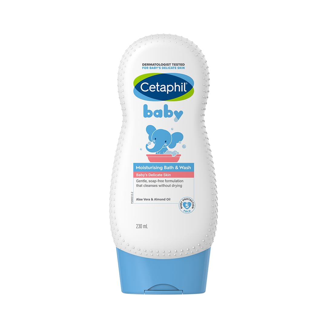 Cetaphil Baby Moisturising Bath & Wash, 230 ml