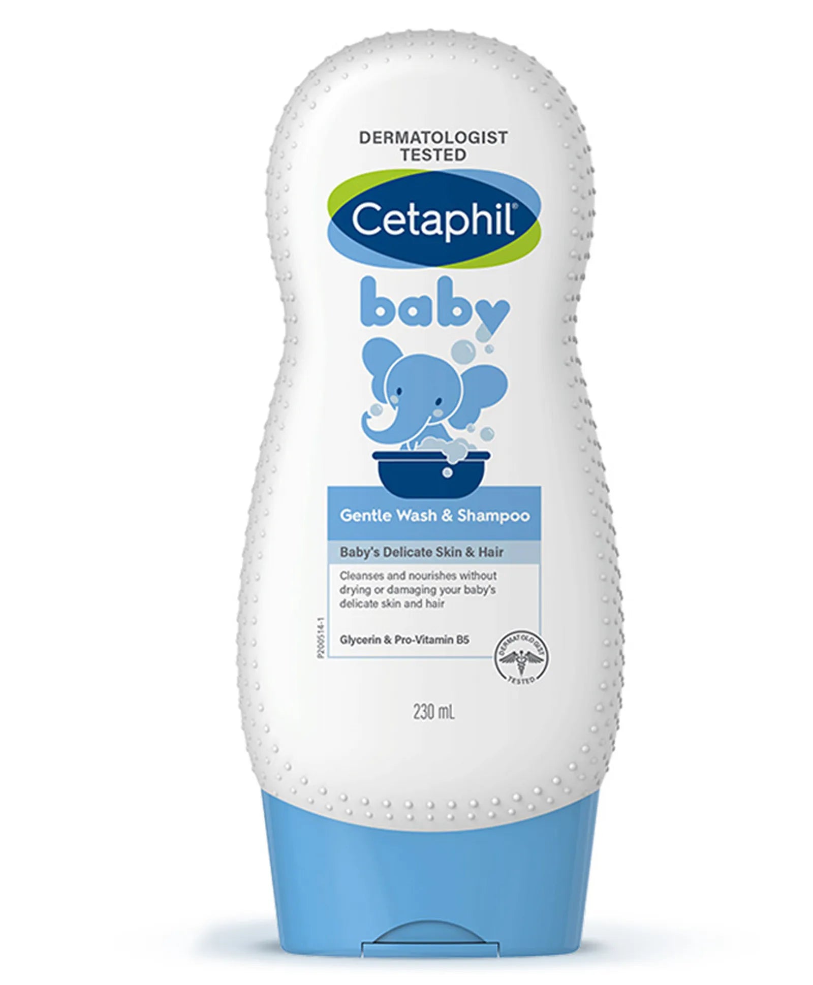 Cetaphil Baby Shampoo & Wash | Cleanses Skin, Nourishes Scalp & Tear Free | 230 ml