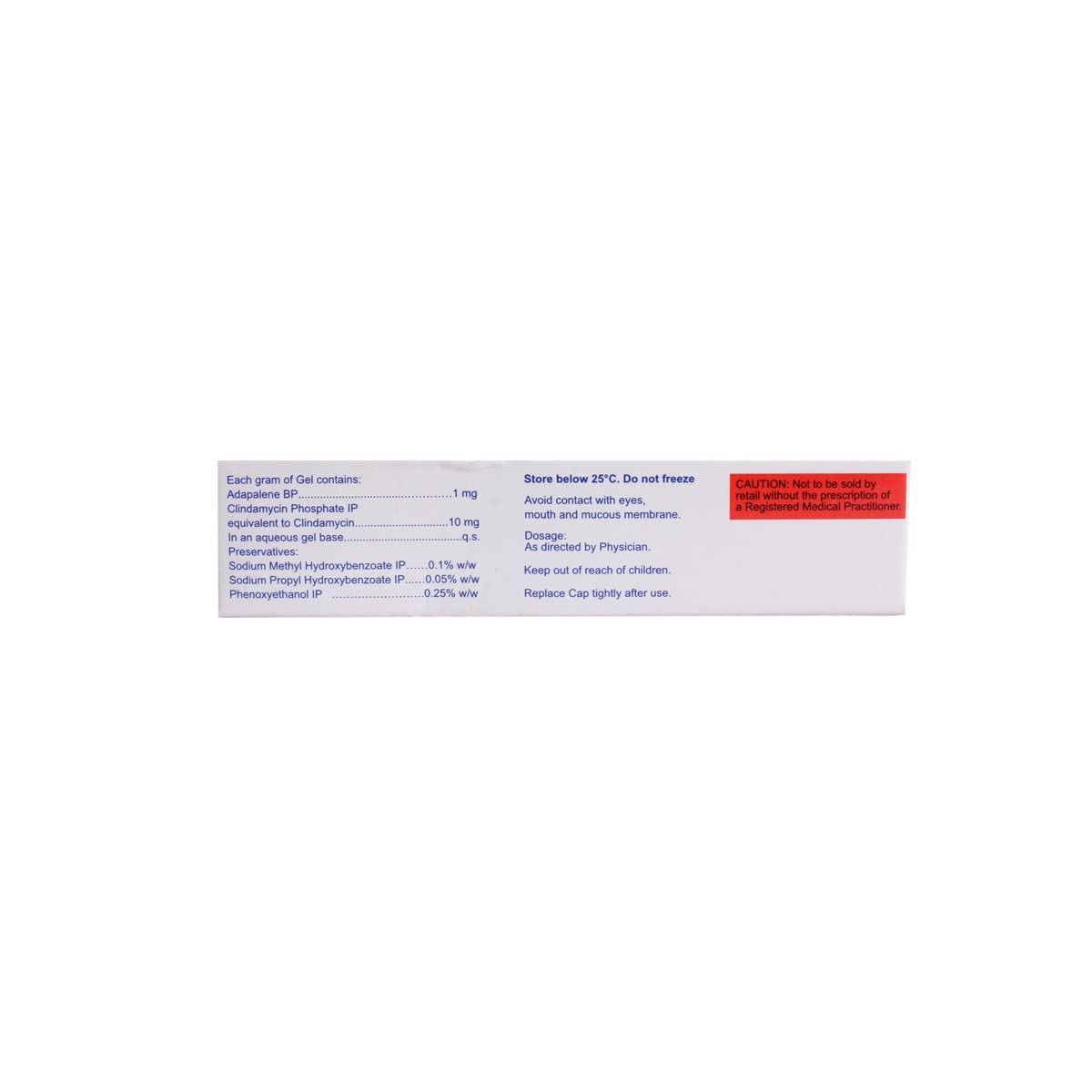 Clindac-AP Acne Gel, 15g | Reduce Acne Treat Acne Scars Reduce Pimples