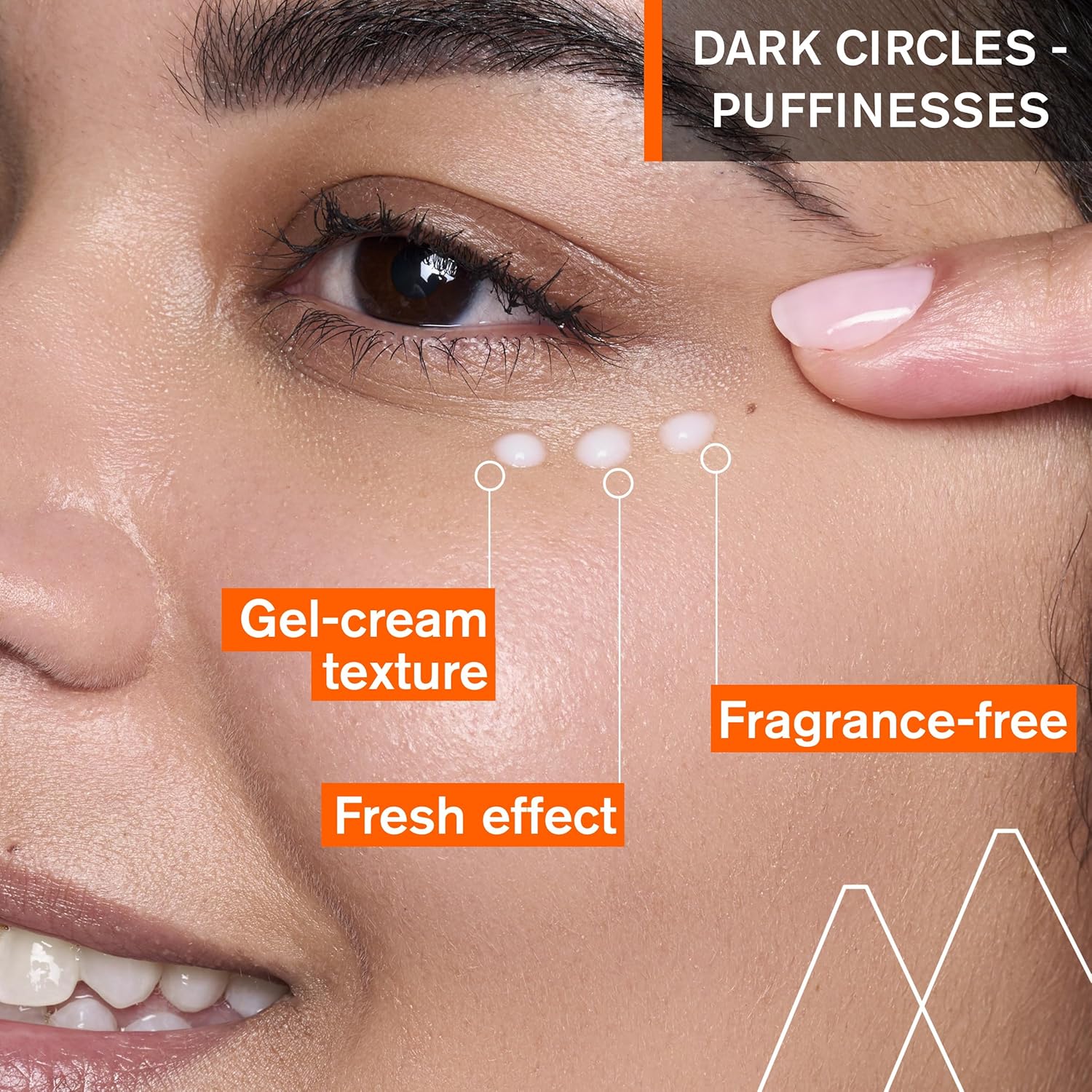 Uriage Depiderm Eye Cream With Vitamin C, Niacinamide, Destran Sulfate | Reduces Dark Cicles, Puffy Eyes, Fine Lines | Dermat Recommended | 15 ml