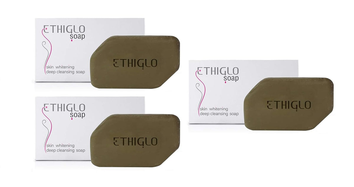 Ethiglo Soap For Skin Whitening | 75g (Pack of 03) - Skiynse Dermatologique
