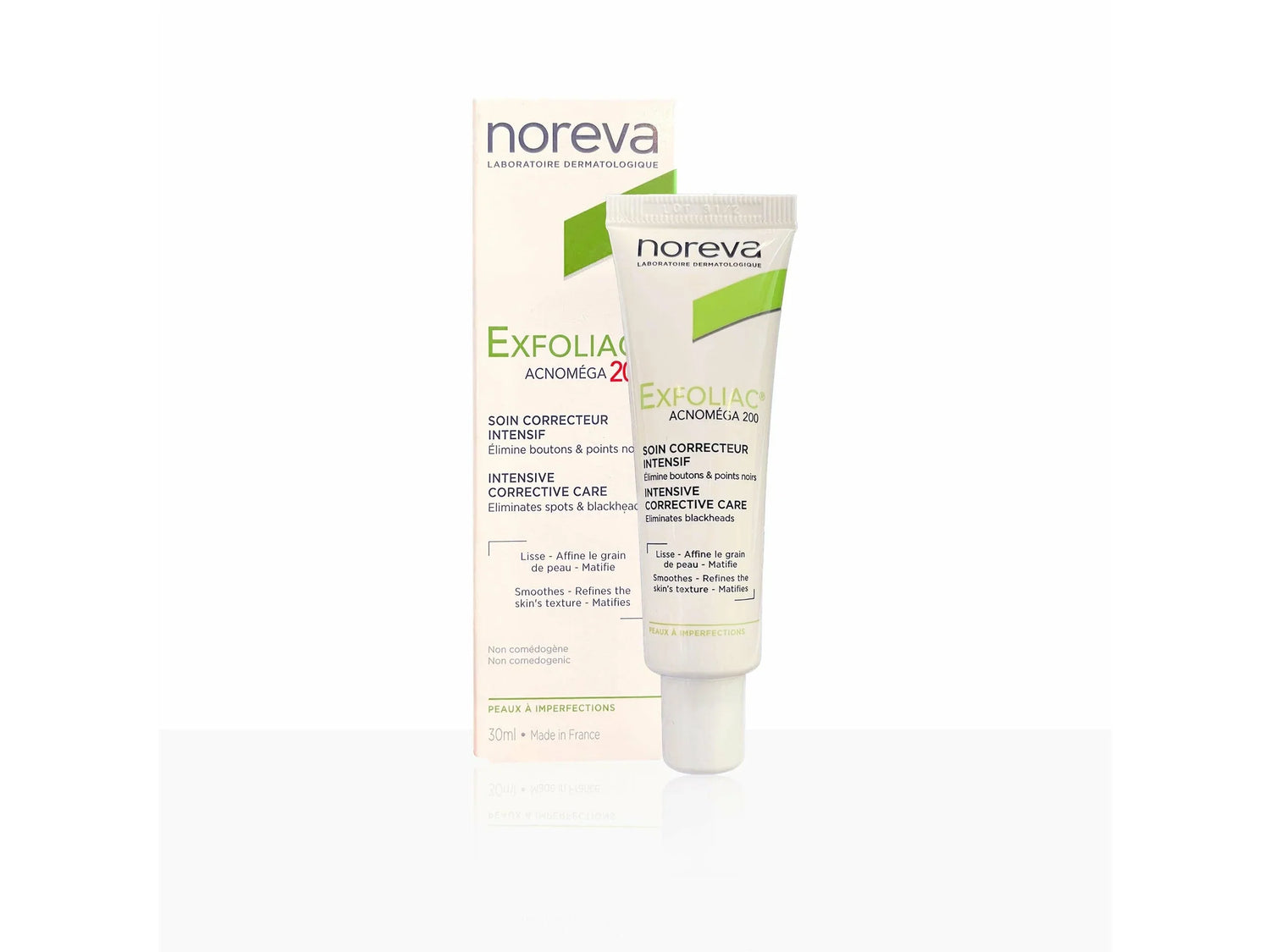 Noreva Exfoliac Acnomega 200 | Pack of 30 ml - Skiynse Dermatologique