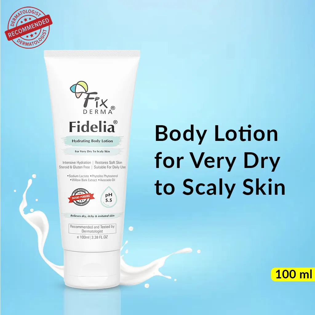 Fidelia Hydrating Body Lotion | Intensive Body Lotion to Revitalize Dry & Scaly Skin