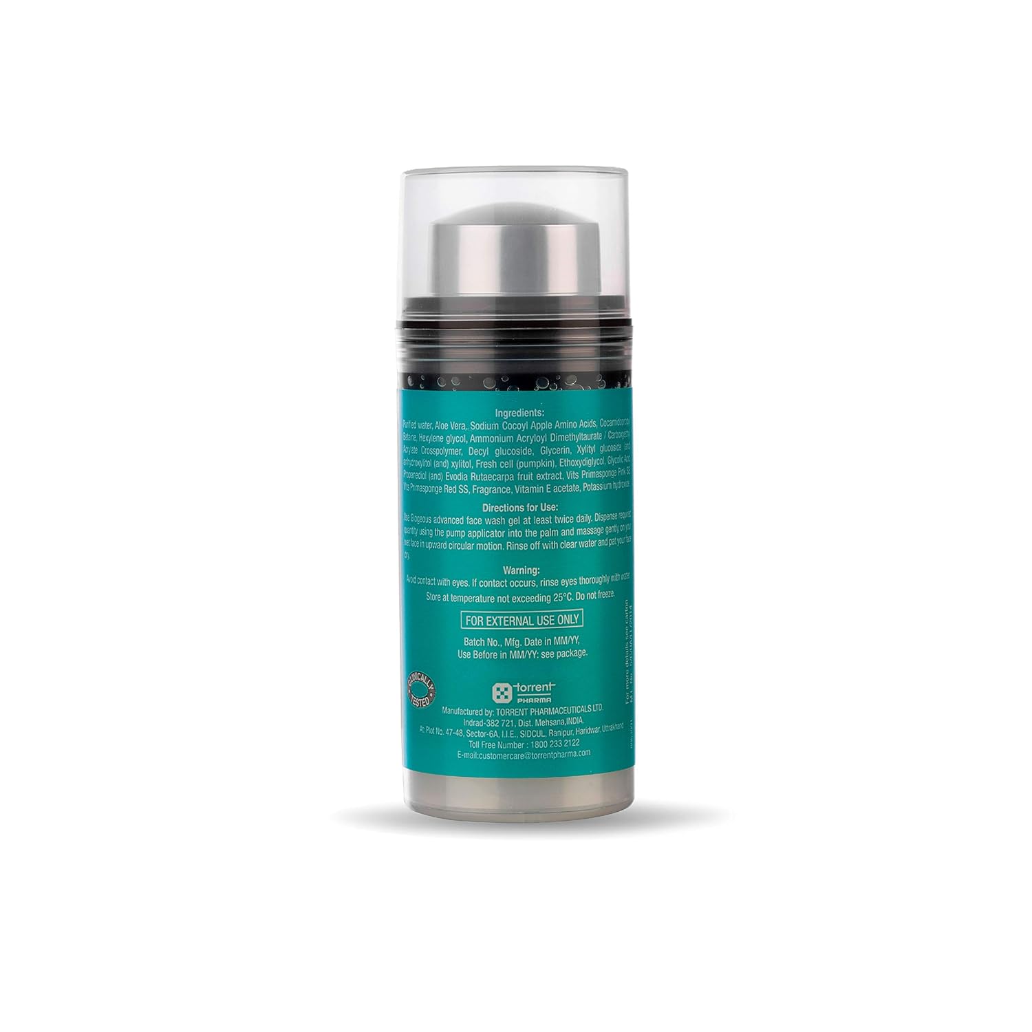 Glogeous Advanced Face Wash Gel, For Rejuvenated And Glowing Skin, 100g