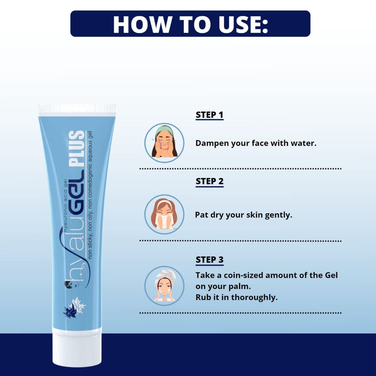 Hyalugel Plus Hyaluronic Acid Gel | 30 ml - Skiynse Dermatologique