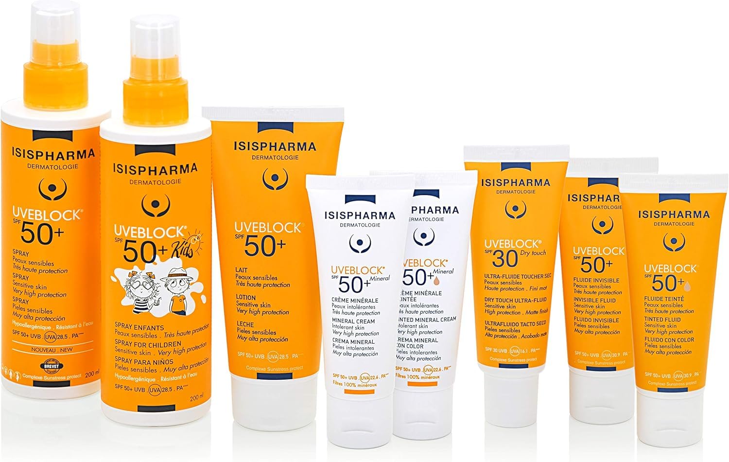 Isispharma UVE Block SPF 50+ Adult Spray Very High Protection - 200 ml
