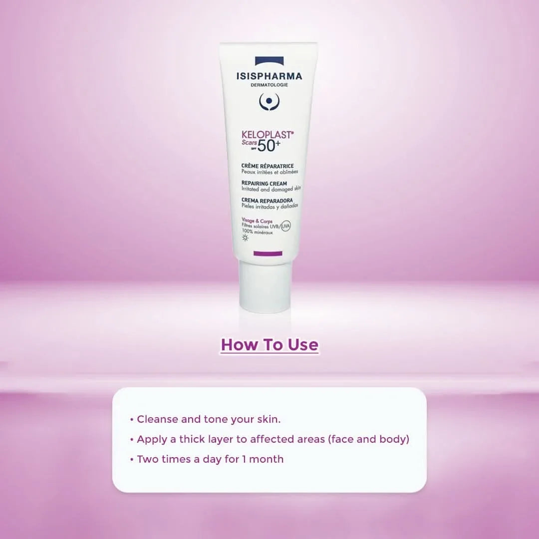 Isispharma Keloplast Scars SPF 50+ Repairing Cream 40ml