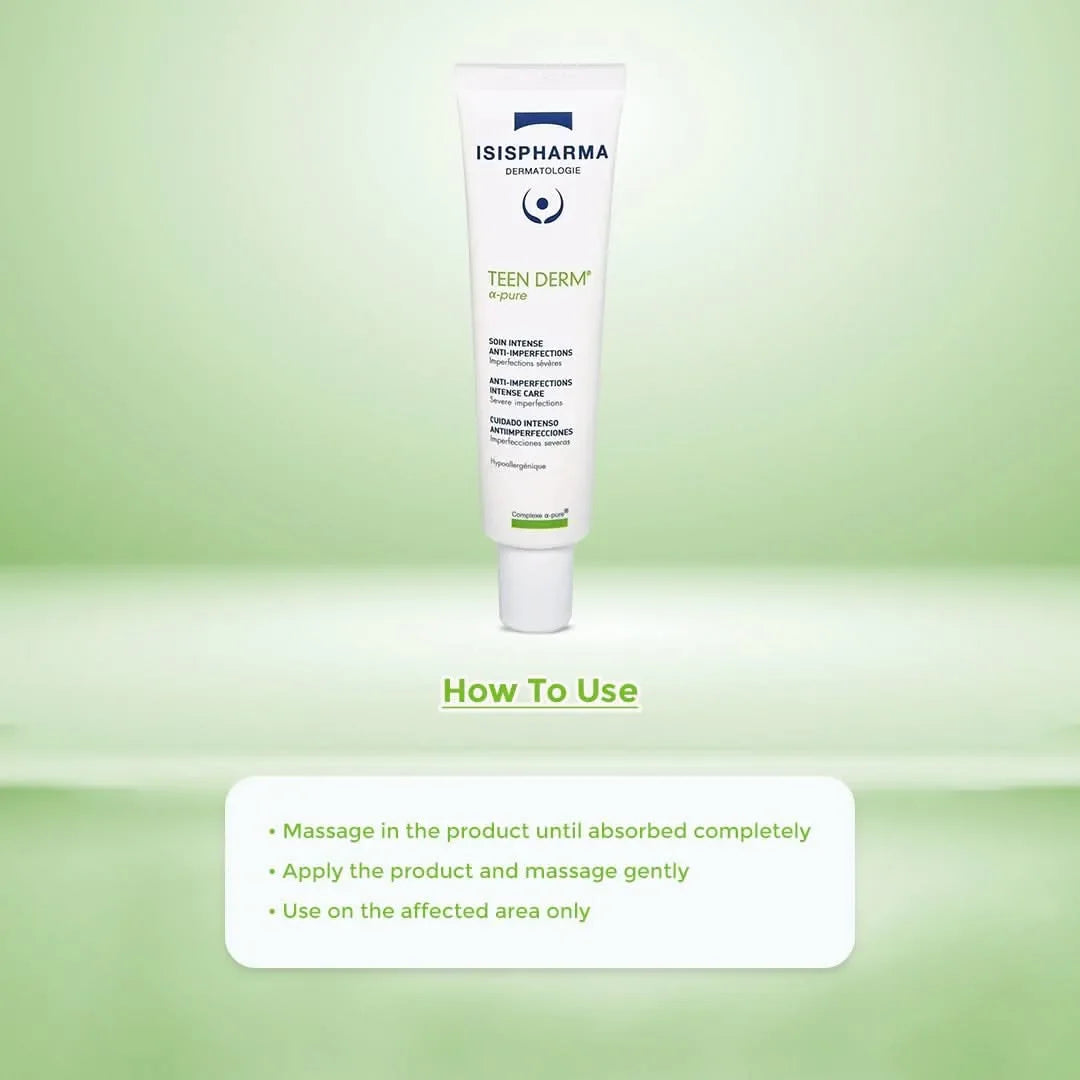 Isispharma Teen Derm Alpha-Pure Anti-Imperfections Intense Care 30 ml