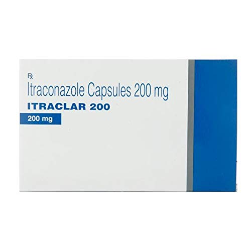 Itraclar Capsule (1*10 Capsule | Pack of 2) , 20 Capsule - Skiynse Dermatologique