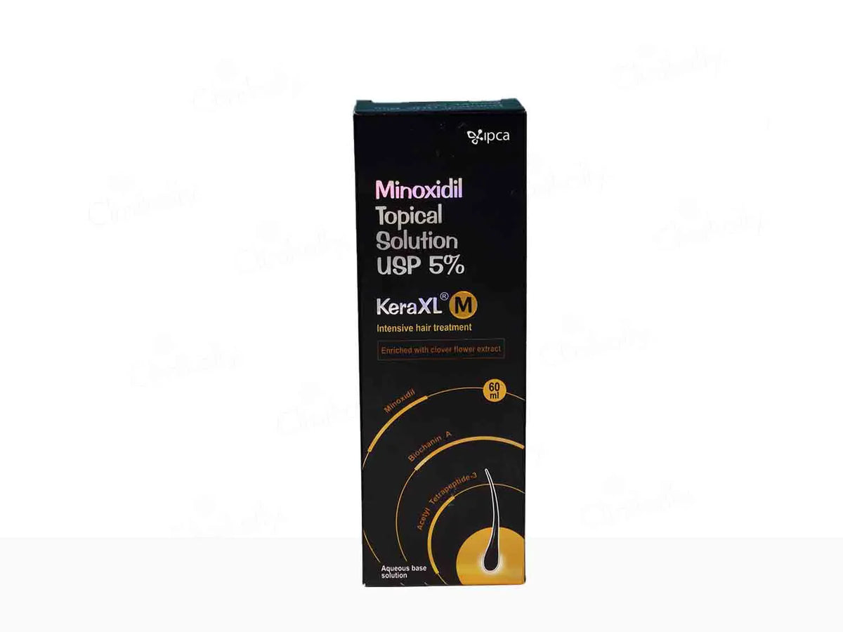 Kera XL-M 5% Topical Solution |Nourish Hair, Hair Growth, Control Hair Fall | 60 ml - Skiynse Dermatologique