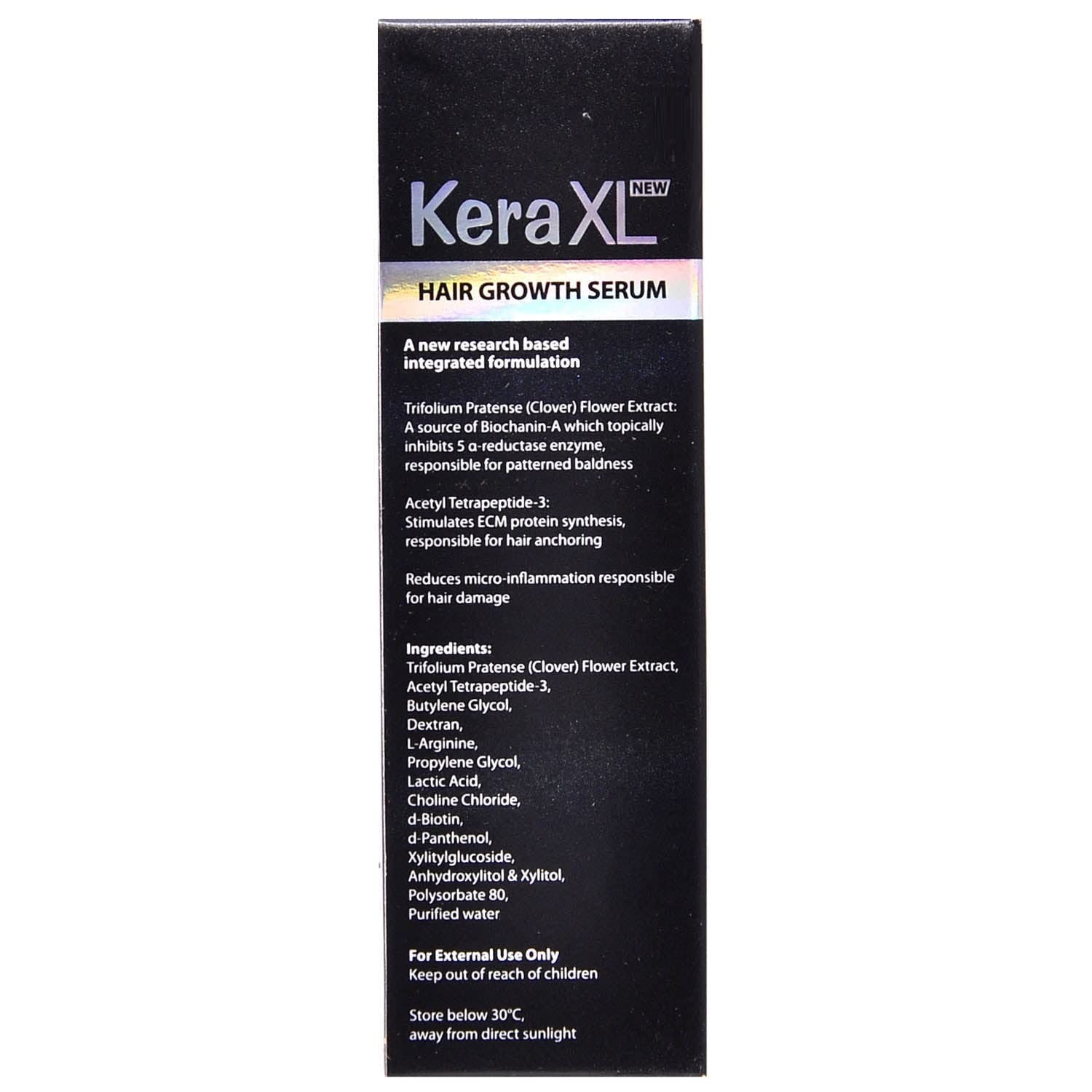 Kera XL New Hair Growth Serum | Nourishes Hair, Reduces Baldness, Reduces Hair Breakage - Skiynse Dermatologique