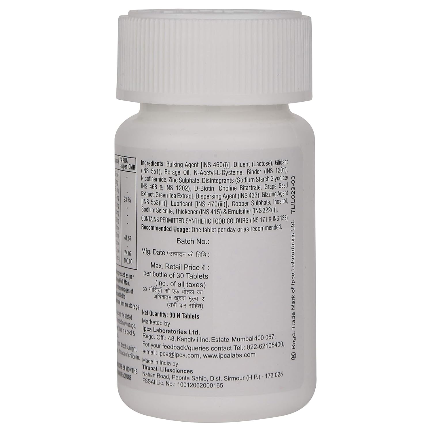 Keraglo Men Hair Growth Tablets, 30 Teblets – Revolutionary Gender Based Formulae – Nourishes Scalp, Supports Hair Follicles & Strengthens Strands – Hair Supplements