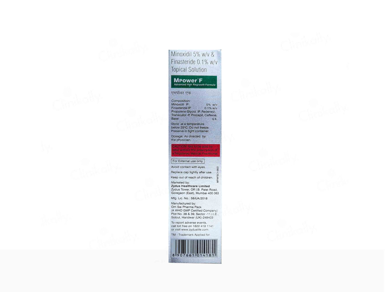 MPower F Topical Solution for Hair, 60ml