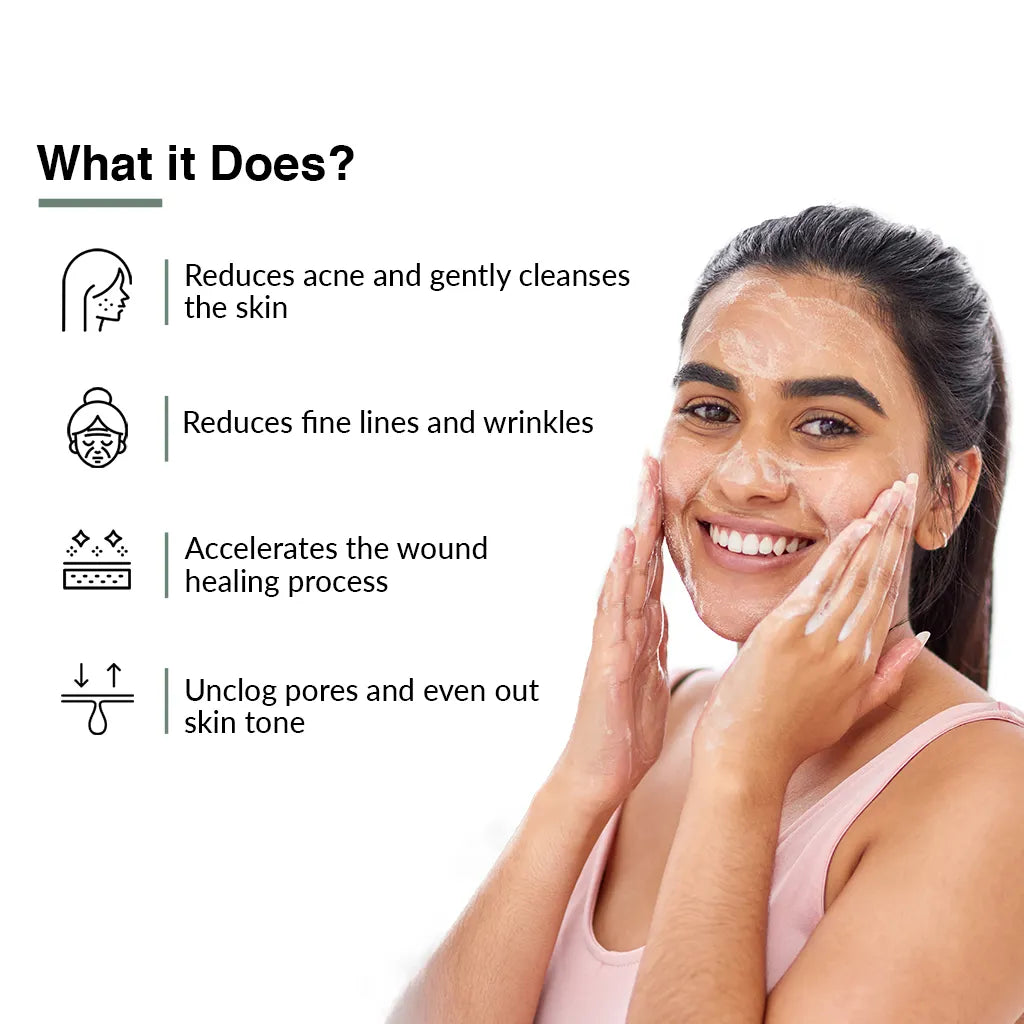 Mandefix Foaming Face Cleanser | A mild exfoliating cleanser for acne prone skin