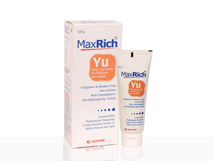 MaxRich YU Daily Use Cream 100g For Effective Skin Repair (Pack of 2 )