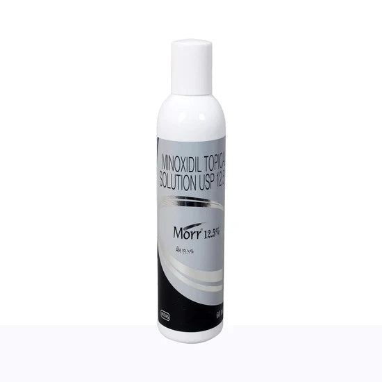 Morr 12.5% Solution Topical - Bottle of 60ml Solution with Minoxidil
