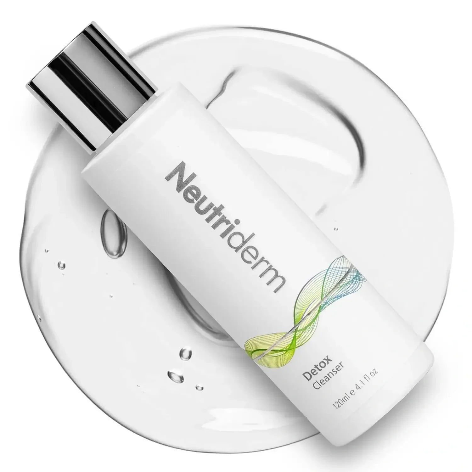 Neutriderm Detox Cleanser for Daily Exfoliating Face Wash for Combination, Oily and Acne-Prone Skin 120 ml