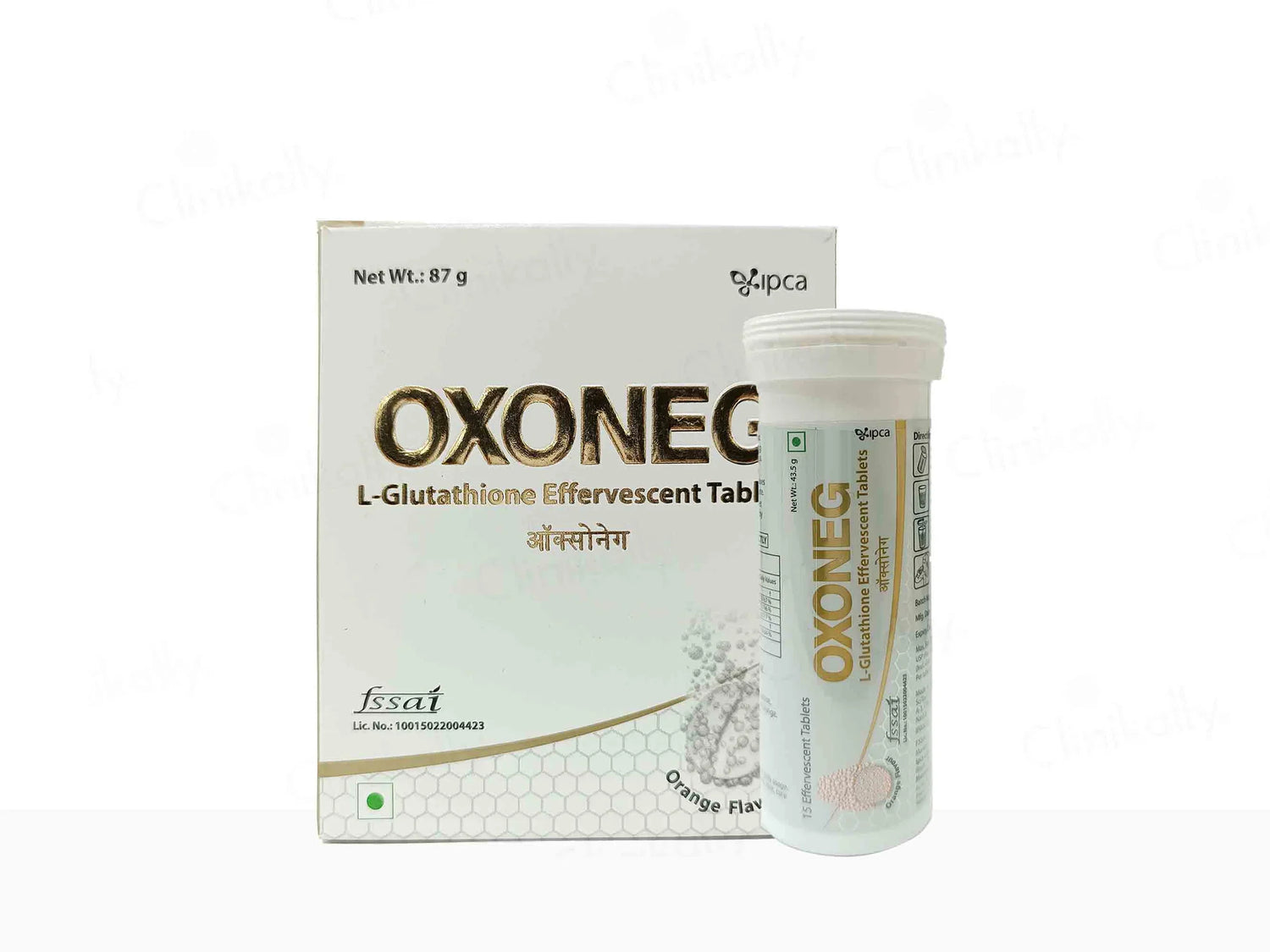 Oxoneg L-Glutathione Effervescent Tablet | Immune Boost, Healthy Liver, Detoxifies | 2*15 Tablets - Skiynse Dermatologique