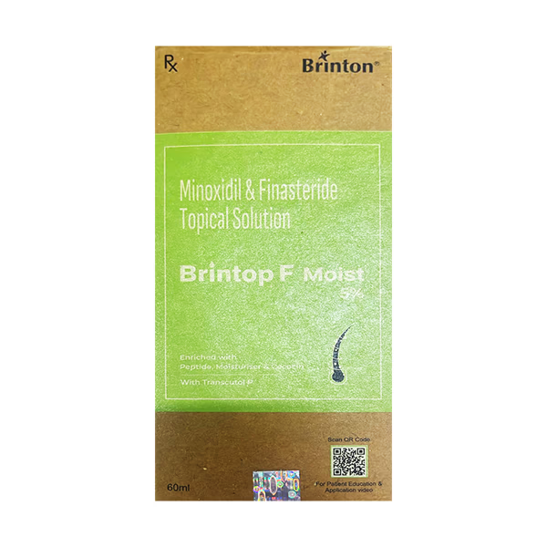 Brintop F Moist 5% Topical Solution 60 ml