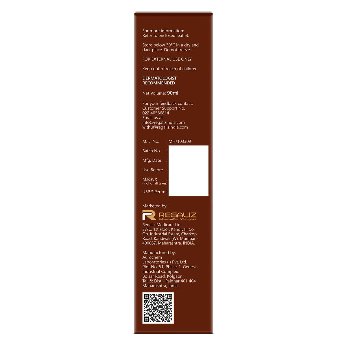 Reinvia-HS Hair & Scalp Protector Serum  for UV & DNA Protection, Lightweight & Hydrating Formula | 90ml - Skiynse Dermatologique