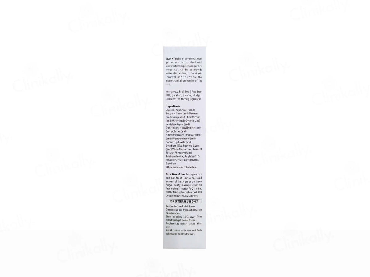 IPCA Scar-KT Advanced Gel Serum | Reduces Scar Appearance, Improves Skin Texture, Supports Skin Healing | 15g - Skiynse Dermatologique