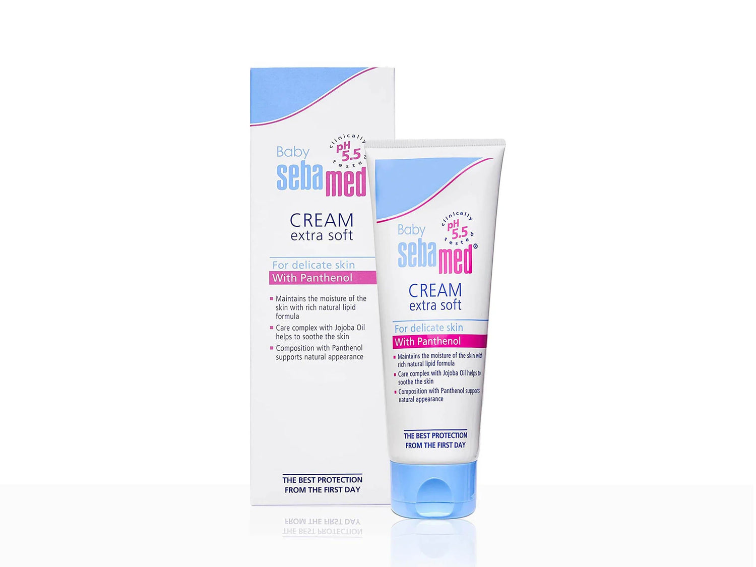 Sebamed Baby Cream Extra Soft |Ph 5.5| Panthenol and Jojoba Oil|Clinically tested| ECARF Approved