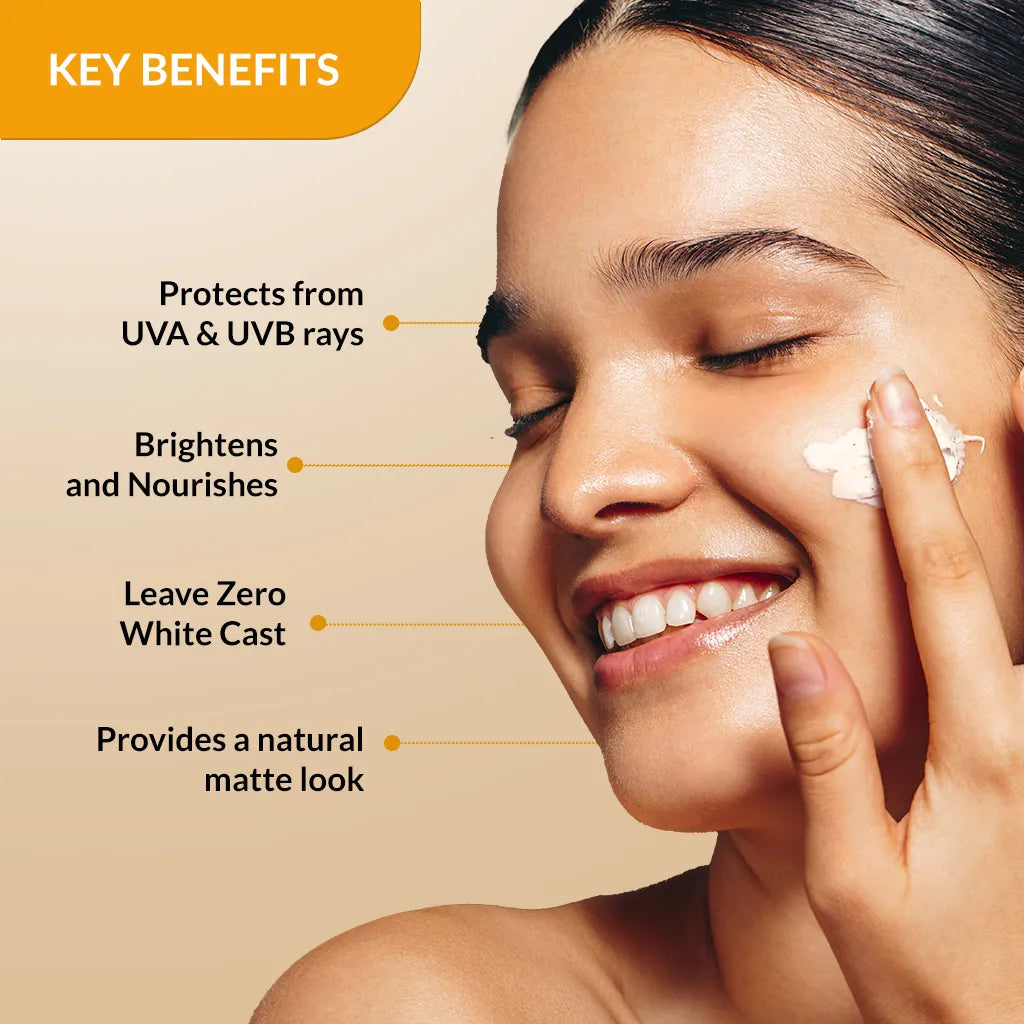 Shadow Tinted Sunscreen, 30g  For Face SPF 50 PA+++
