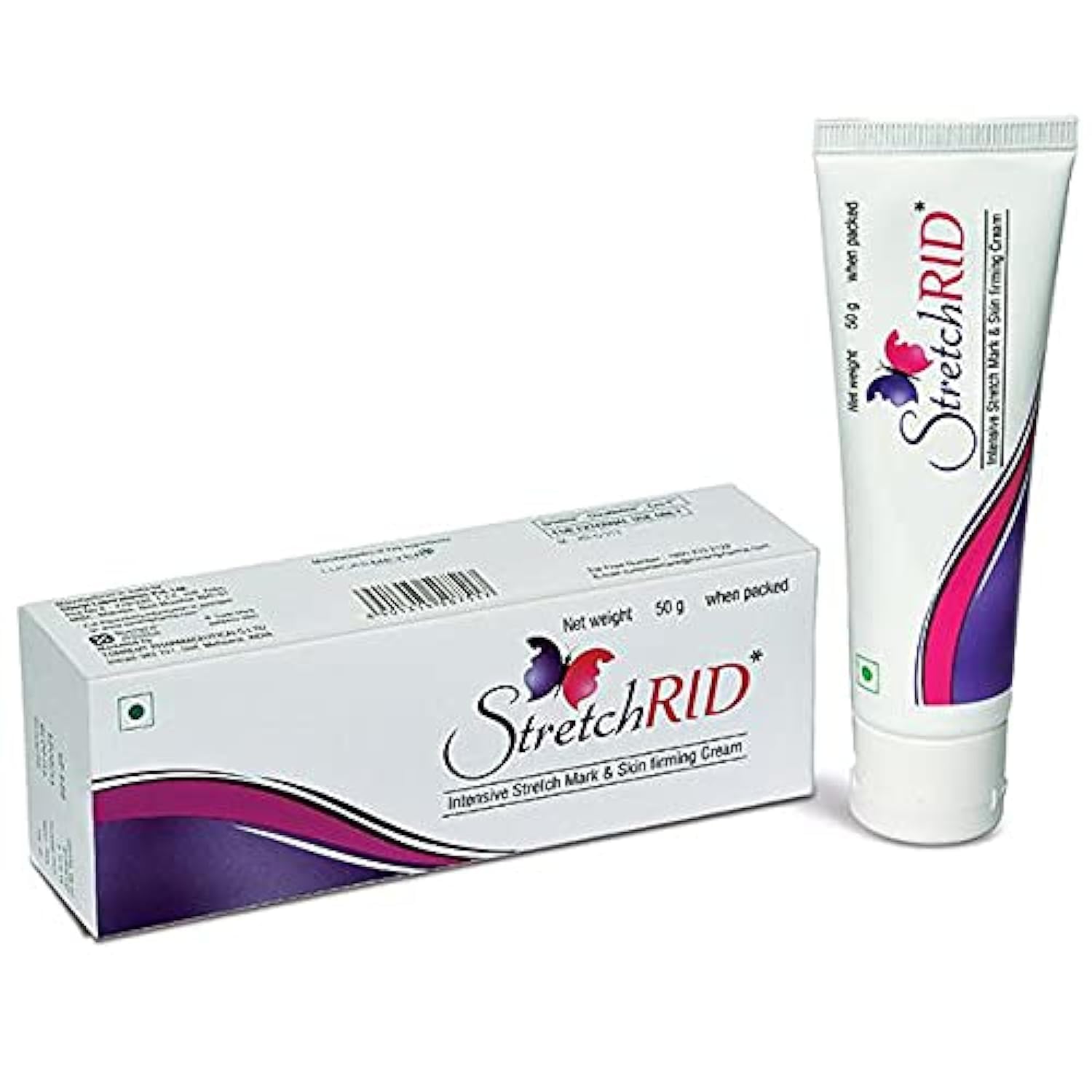 Stretchrid Cream, 50g | Heals Scars, Minimises Stretch Marks and Promotes Elasticity