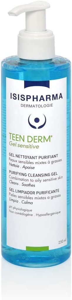 Isispharma Teen Derm Sensitive Purifying Cleansing Gel