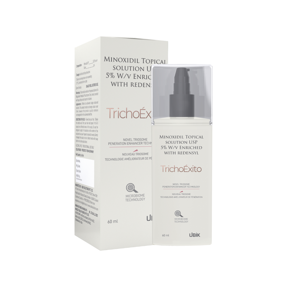 TrichoExito Minoxidil 5% Topical Solution, 60ml
