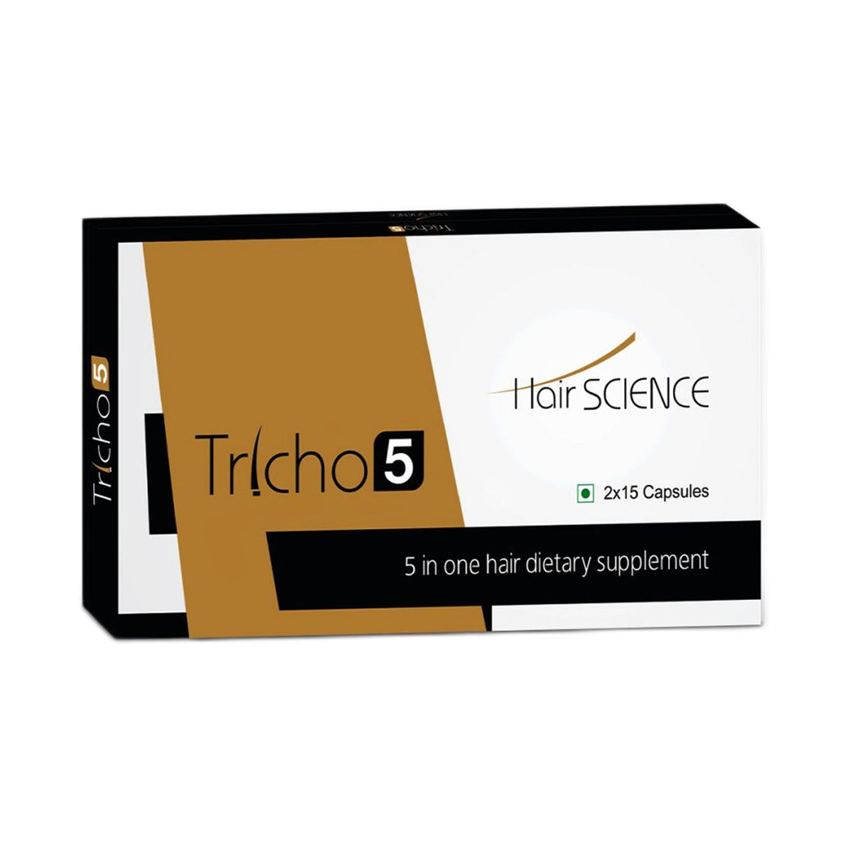 Tricho 5 – Hair Growth & Hair Fall Control Capsules | 30 Capsules (2 x 15 Capsules ) - Skiynse Dermatologique