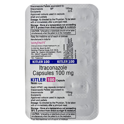 Kitler 100 Capsule 10's (20 Capsules )