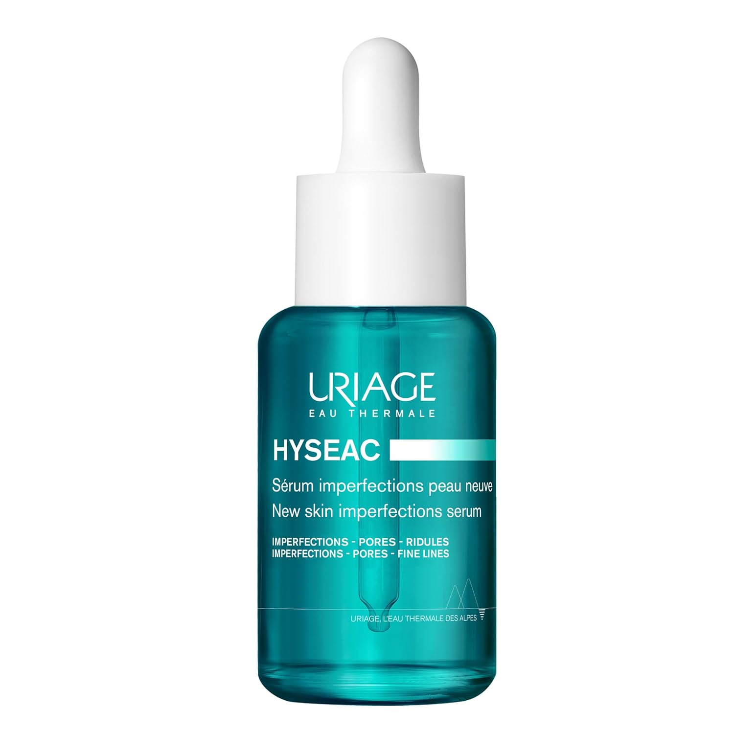 Uriage Hyseac New Skin Anti-Blemish Serum With 5.8% Pure AHA | Acts On Blemishes Due To Emotional Stress & Hormonal Peak | Effective From 1st Application | Non-Greasy & Non-Sticky | 30ml