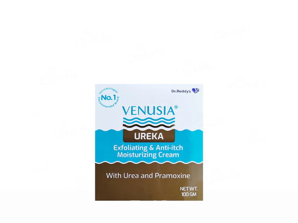 Venusia Ureka Exfoliating & Anti-itch Moisturizing Cream 100g ( Pack of 2 )