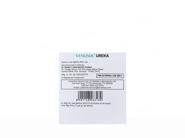 Venusia Ureka Exfoliating & Anti-itch Moisturizing Cream 100g ( Pack of 2 )