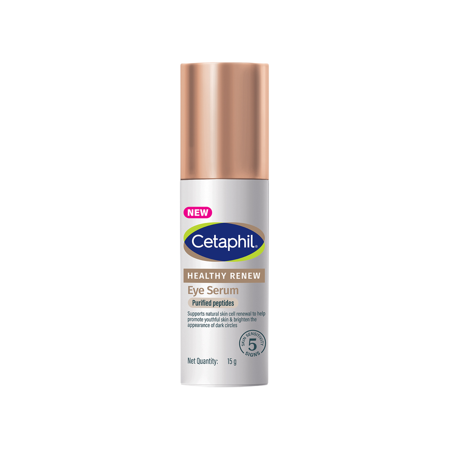 Cetaphil Healthy Renew Anti-Ageing Eye Serum 15 g | Lightweight Gel for Dark Circles, Fine Lines & Puffiness, Hydrating Eye Treatment