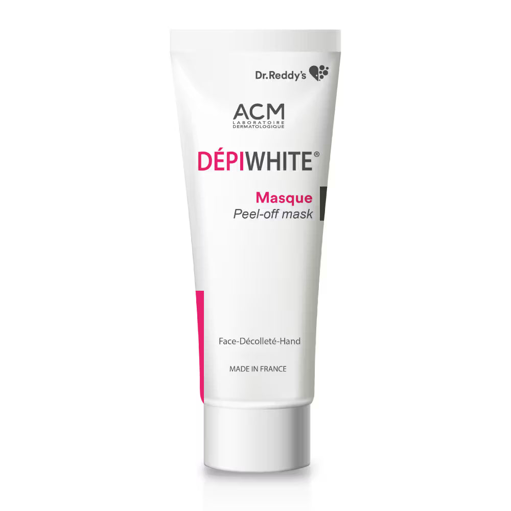 Depiwhite Peel-Off Mask For Reducing Dark Spots & Pigmentation |Face Mask For Glowing Skin | Helps in Skin Brightening & Lightening | 40ml