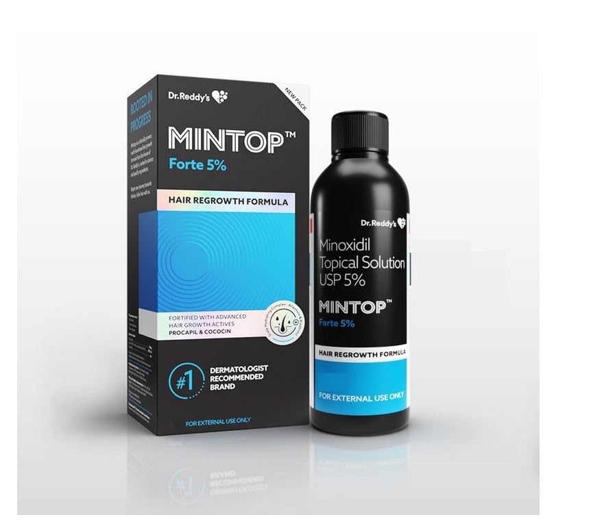 MINTOP FORTE 5% TOPICAL SOLUTION - Bottle of 60ml