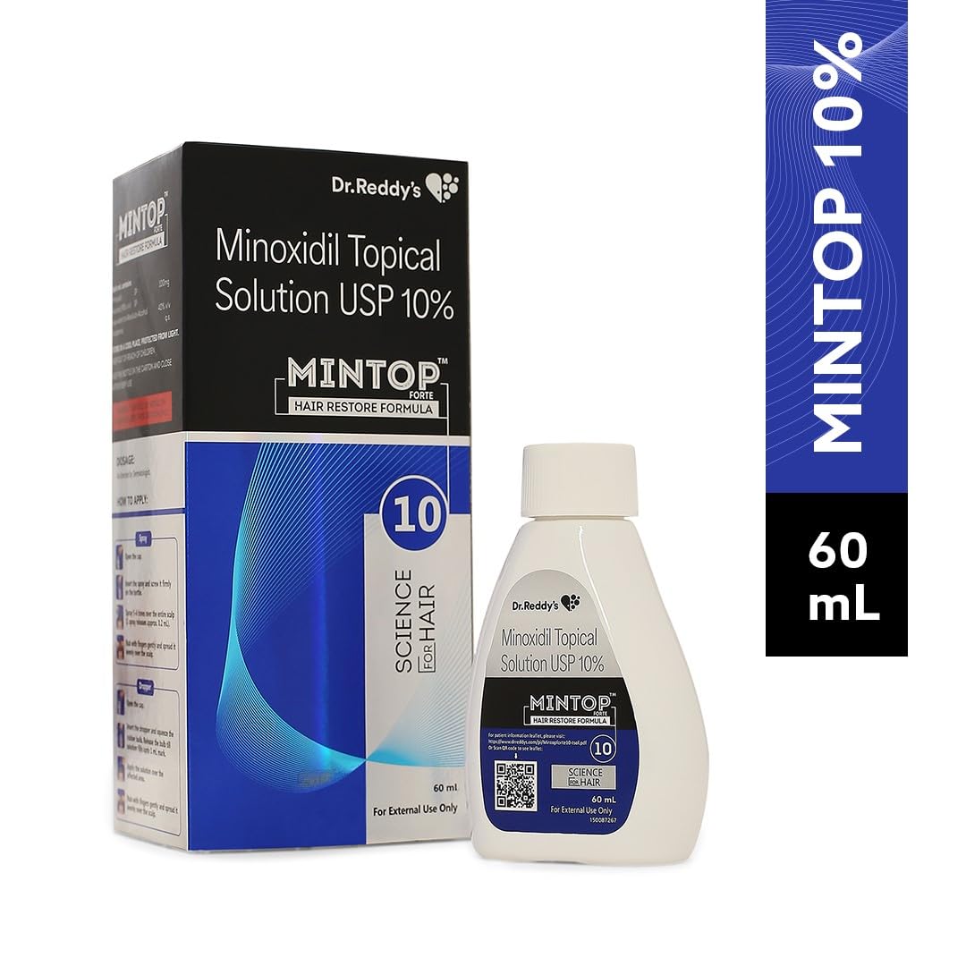MINTOP FORTE 10% TOPICAL SOLUTION - Bottle of 60ml