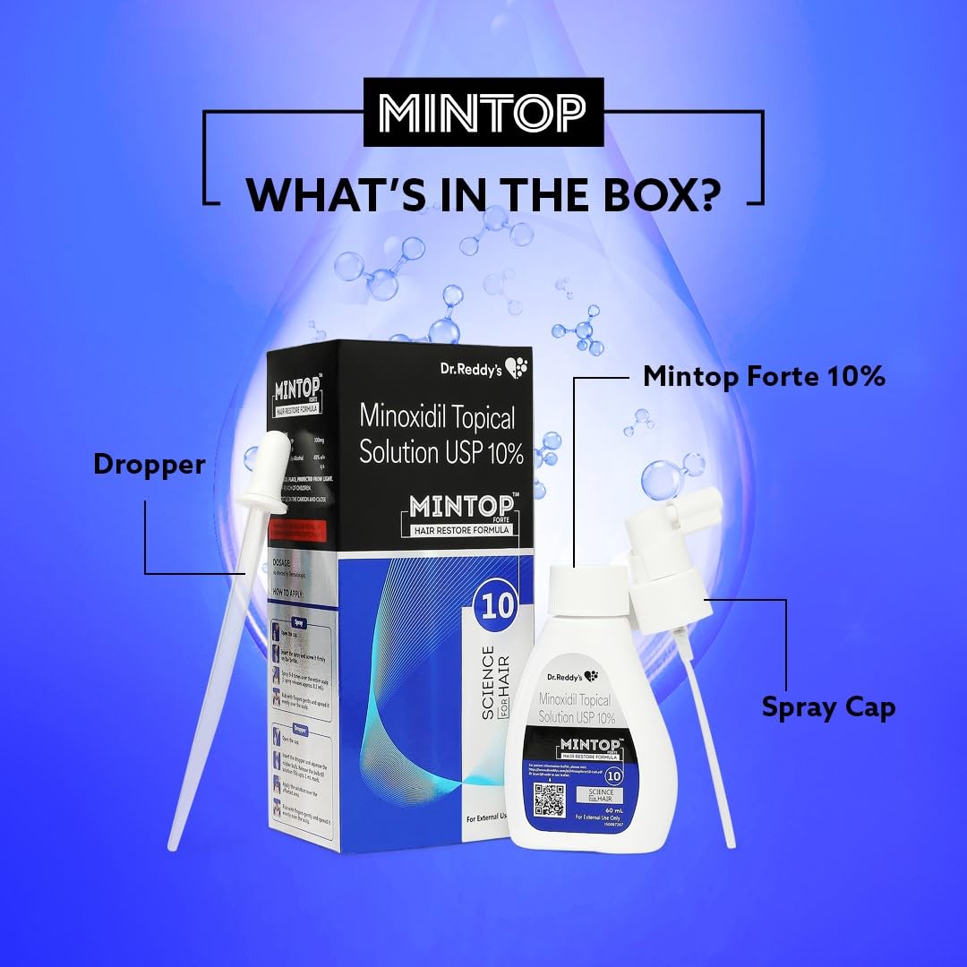 MINTOP FORTE 10% TOPICAL SOLUTION - Bottle of 60ml