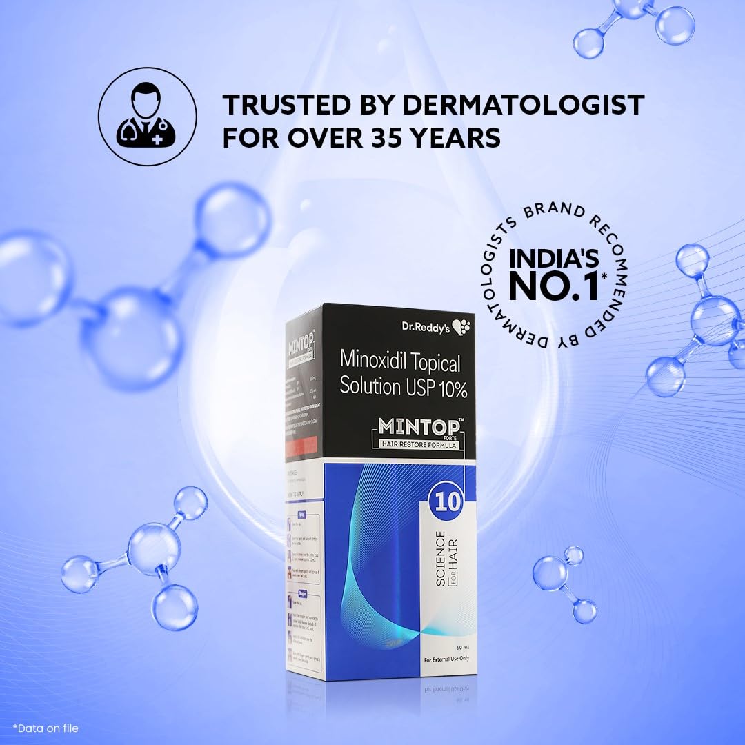 MINTOP FORTE 10% TOPICAL SOLUTION - Bottle of 60ml