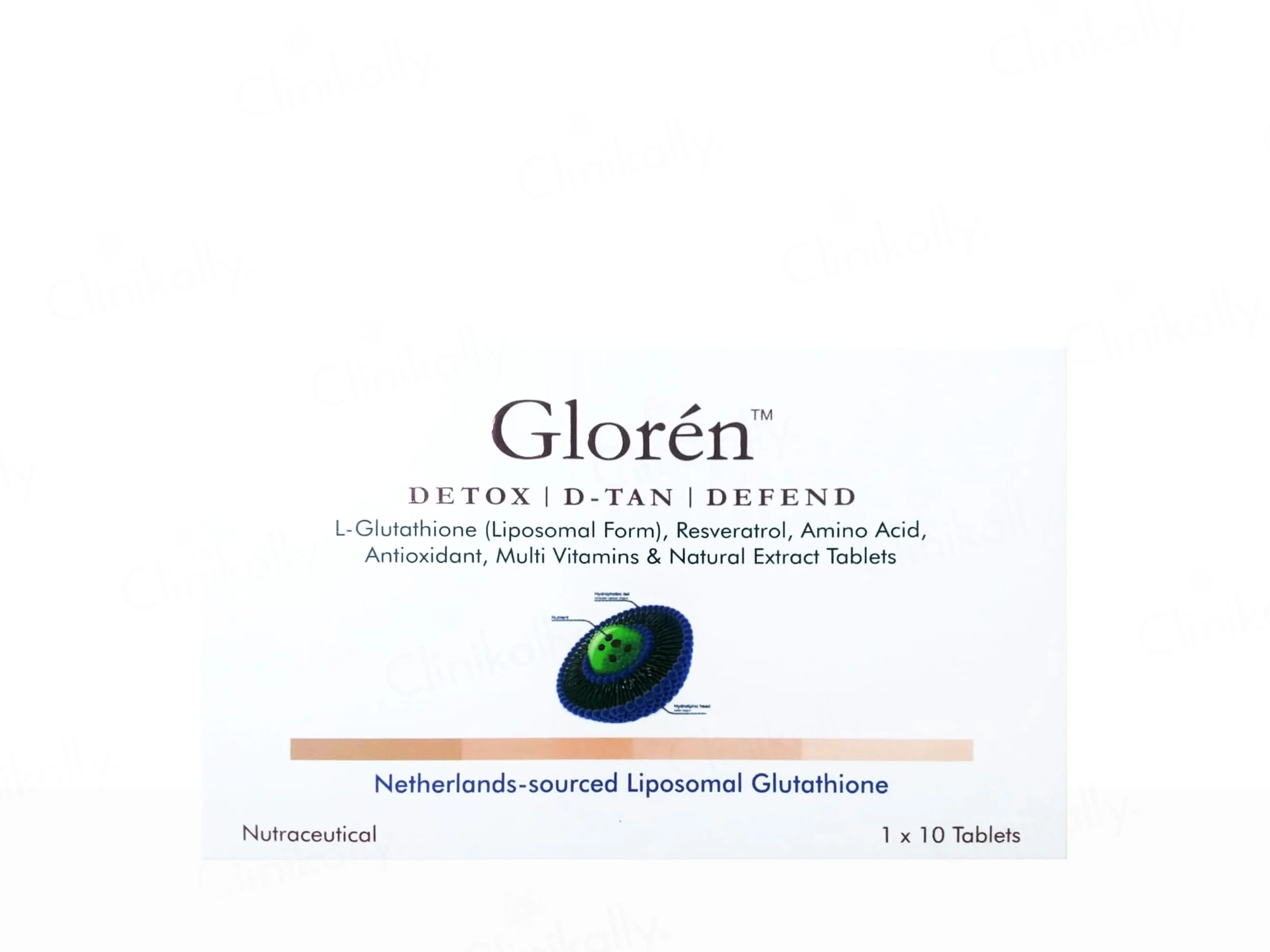 Diara Gloren Detox & D-Tan Nutraceutical Tablet - Skiynse Dermatologique