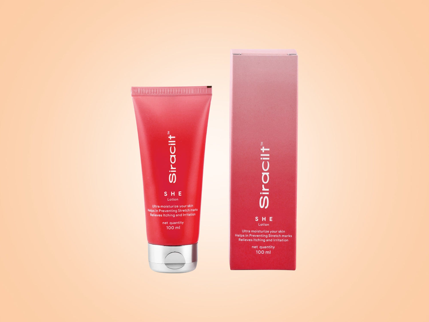 SIRACILT She Lotion for Moisturise skin , 100 ml