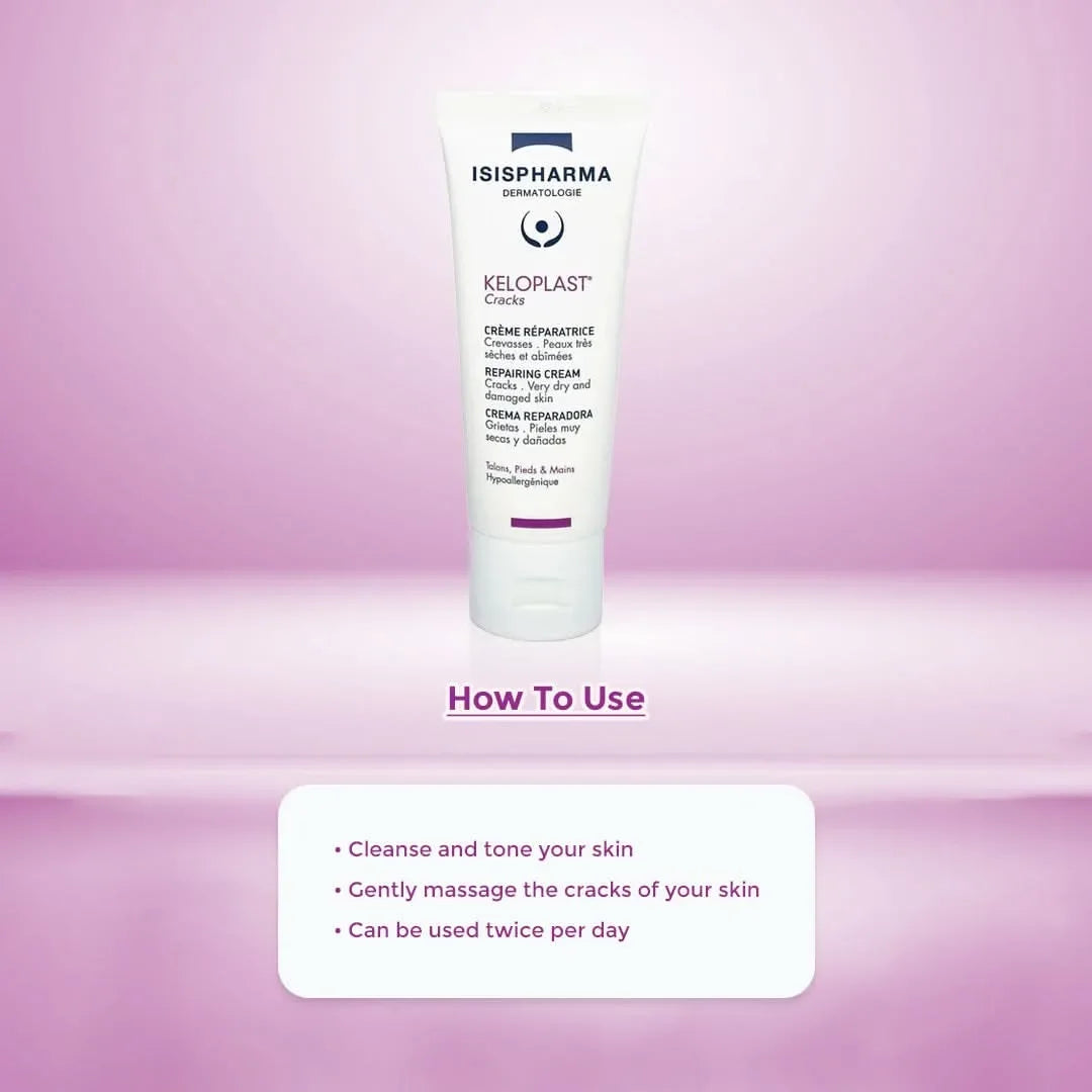 Isispharma Keloplast Cracks Repairing Cream 40ml